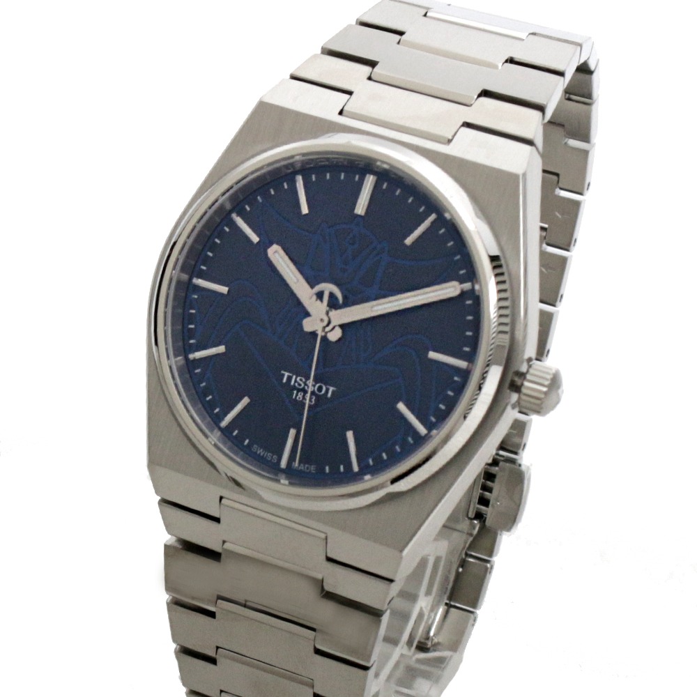 ティソ TISSOT T137-407-11-041-02 腕時計 メンズ ブルー 自動巻き アナログ